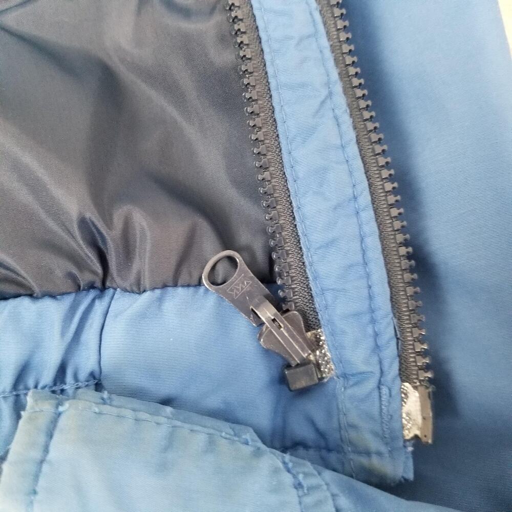 Vintage Columbia Bugaboo Jacket Mens Medium Blue Nylon Ski Interchange YKK 90s - Picture 7 of 14